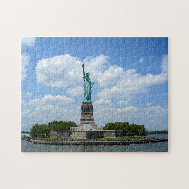 Puzzle Estatua de la Libertad de Nueva York. (Horizontal)