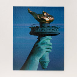 Puzzle Estatua de la Libertad Nueva York. Felicitaciones
