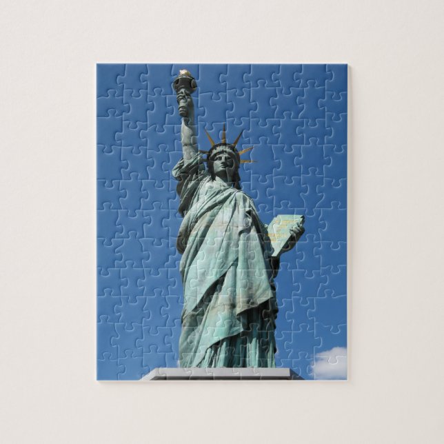 Puzzle Estatua de la Libertad, Odaiba, Tokio, Japón (Vertical)