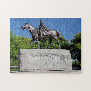 Puzzle Estatua de la Reina Ottawa.