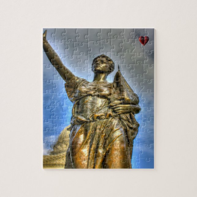Puzzle Estatua de los Derechos de la Mujer Wisconsin (Vertical)