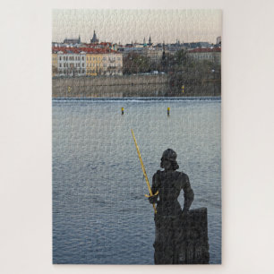 Puzzle Estatua de Praga 1014-pc