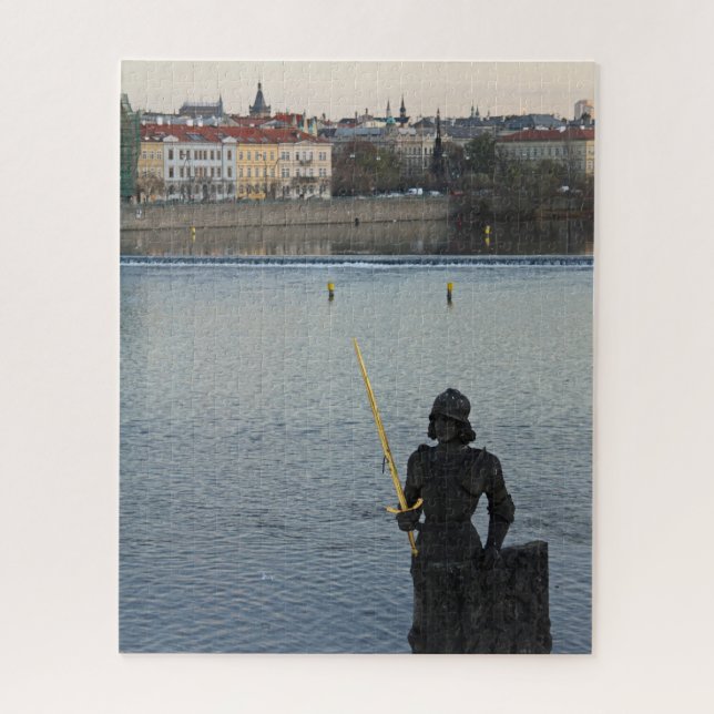Puzzle Estatua de Praga 520-pc (Vertical)