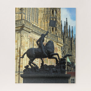 Puzzle Estatua de Praga 520-pc