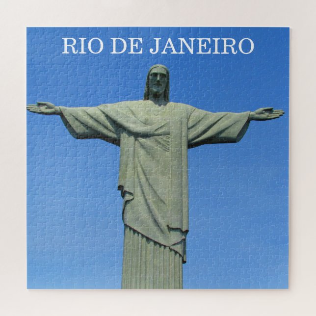 Puzzle estatua de rio christ (Horizontal)