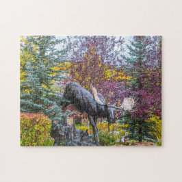 Puzzle Estatua de Vail Colorado Moose.