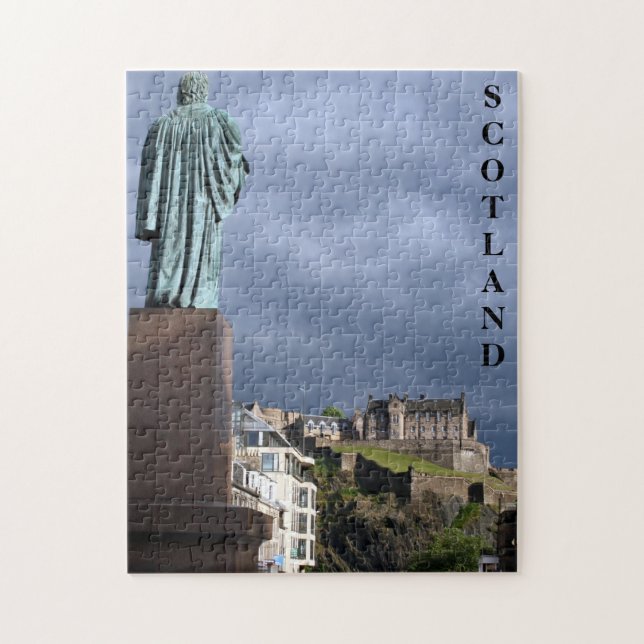 Puzzle estatua del castillo de edinburgh (Vertical)