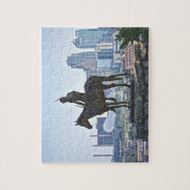 Puzzle Estatua del Scout, Kansas City, Misuri