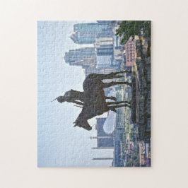Puzzle Estatua del Scout, Kansas City, Misuri