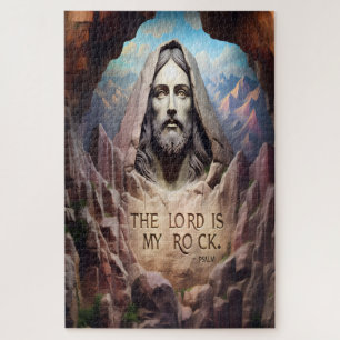 Puzzle Estatua Divina: El Señor Es Mi Roca