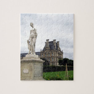 Puzzle Estatua en el Louvre Grounds
