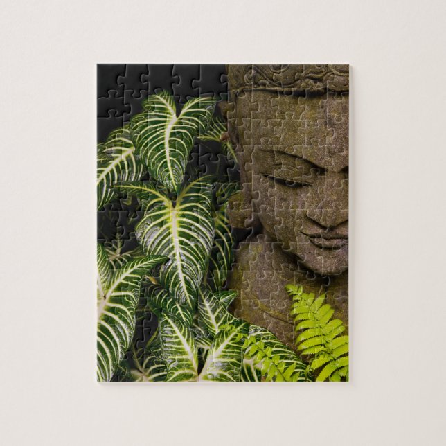 Puzzle Estatua en una información de ubicación del (Vertical)