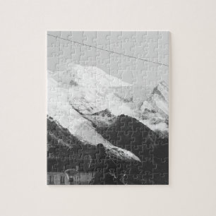 Puzzle Estatua Miguel-Gabriel Paccard Mont Blanc Chamonix