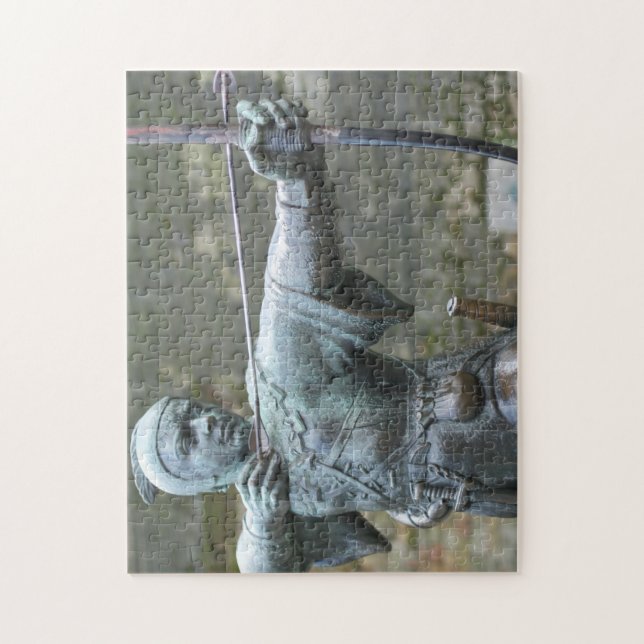 Puzzle Estatua Nottingham de Robin Hood (Vertical)