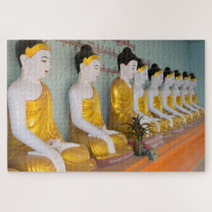 Puzzle Estatuas budistas en Umin Thounzeh