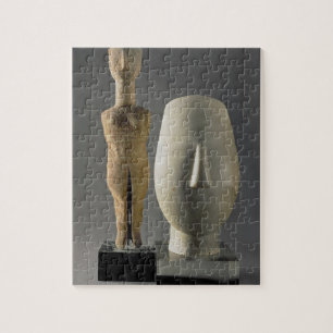 Puzzle (Estatuilla con los brazos cruzados, Cycladic de