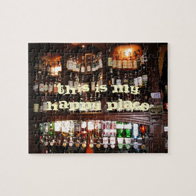 Puzzle Éste es mi lugar feliz (Horizontal)