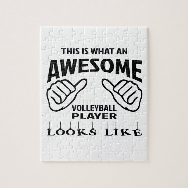 Puzzle Éste es un qué jugador de voleibol impresionante (Vertical)