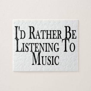 Puzzle Esté escuchando bastante la música
