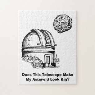 Puzzle ¿Este Telescopio Hace Que Mi Asteroide Se Vea Gran