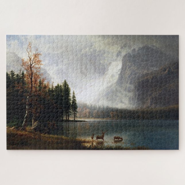 Puzzle Estes Park, Colorado, Whyte's Lake, Bierstadt (Horizontal)