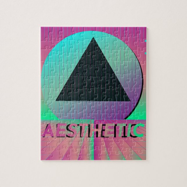 Puzzle estética de vaporwave (Vertical)