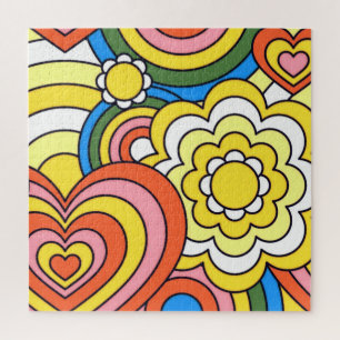 Puzzle Estética del Retro Groovy 70