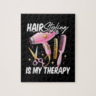 Puzzle Estilista de cabello es mi terapia