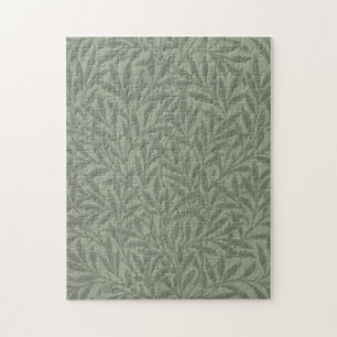 Puzzle Estilo Antiguo Verde Salvia de William Morris Will