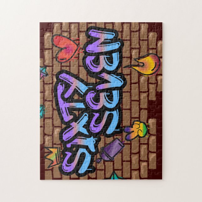 Puzzle Estilo de graffiti 67 (Vertical)