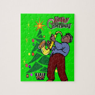 Puzzle Estilo de los Navidades de jazz de Filadelfia