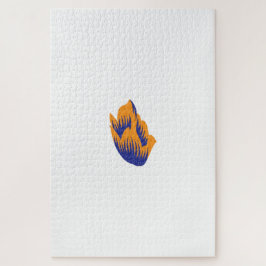 Puzzle Estilo decorativo, verde azul oscuro, wattle