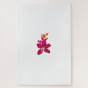 Puzzle Estilo floral, Crimson de ArtyClick, oro ligero