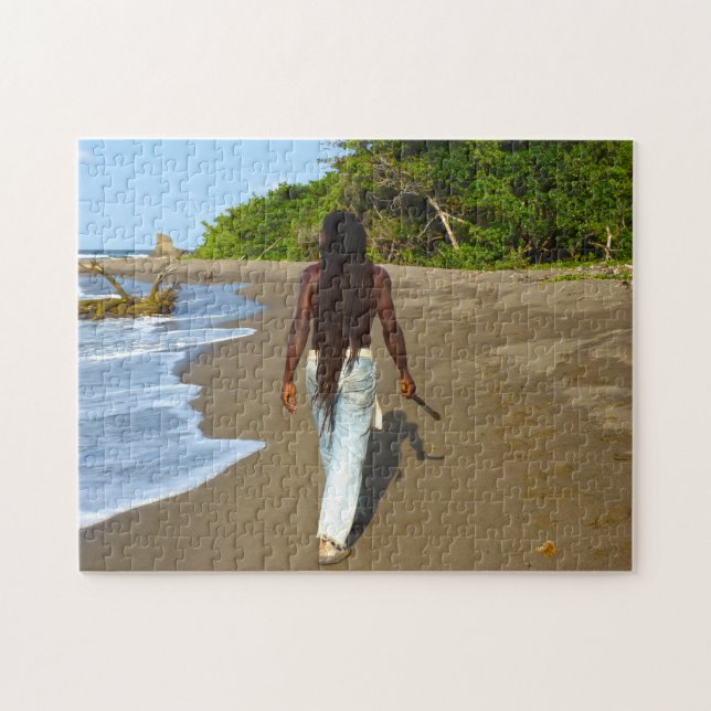 Puzzle Estilo Rasta Jamaica. (Horizontal)