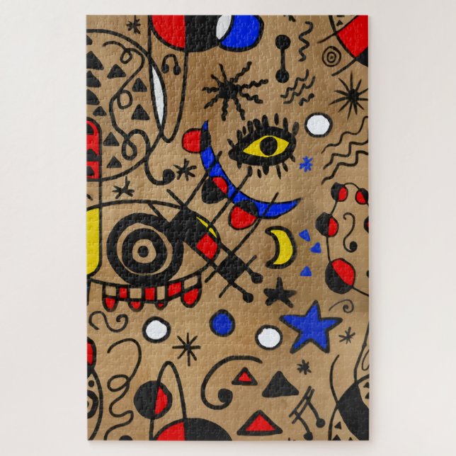 Puzzle estilo surrealista (Vertical)