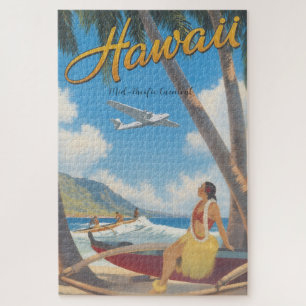 Puzzle Estilo Vintage Viaje a Hawái