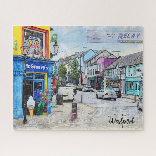 Puzzle Esto es Westport-Ireland (Horizontal)