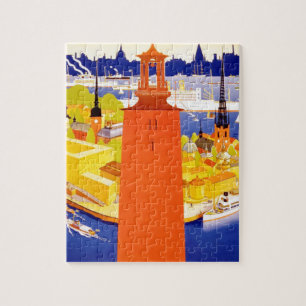 Puzzle Estocolmo vintage Suecia