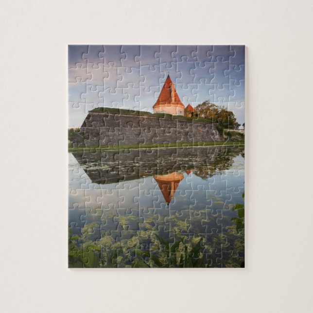 Puzzle Estonia, islas del oeste de Estonia, Saaremaa (Vertical)
