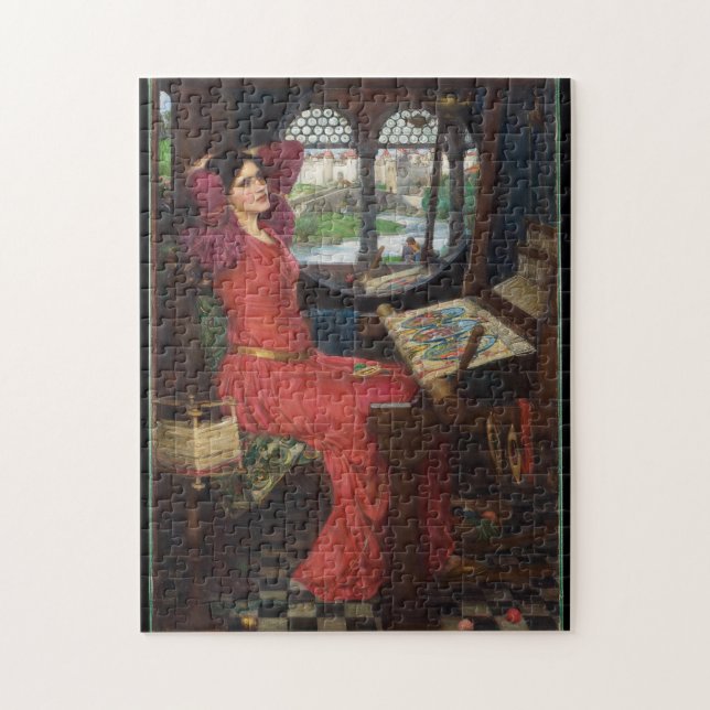 Puzzle Estoy a medias enfermo de las sombras - Waterhouse (Vertical)