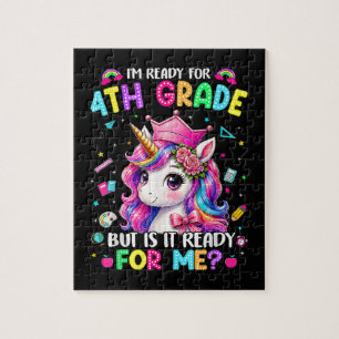 Puzzle Estoy listo para el unicornio de 4to grado primer