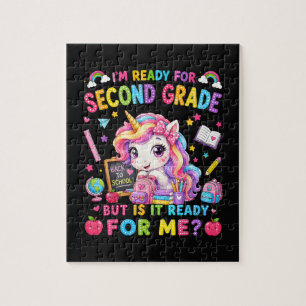 Puzzle Estoy listo para el unicornio de segundo grado pri
