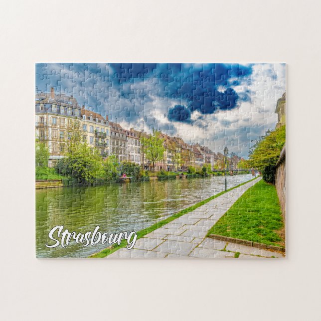 Puzzle Estrasburgo, Francia (Horizontal)