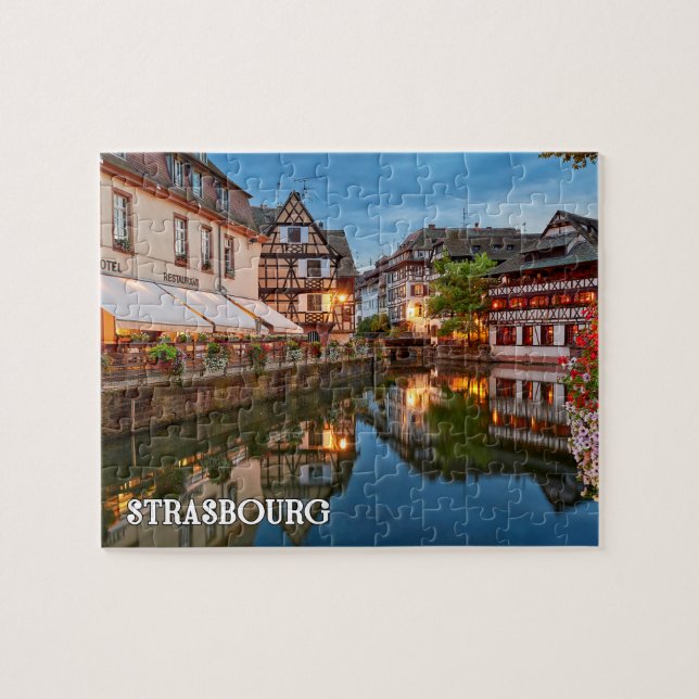 Puzzle Estrasburgo, Francia (Horizontal)