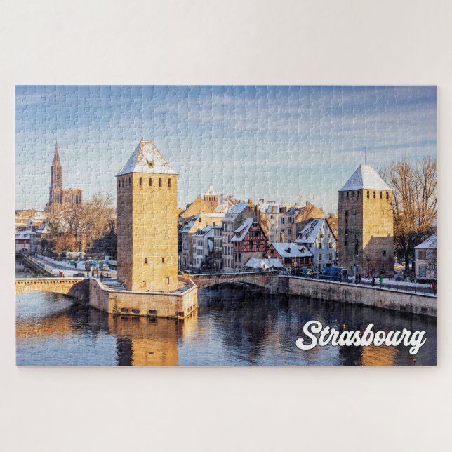 Puzzle Estrasburgo, Francia (Horizontal)