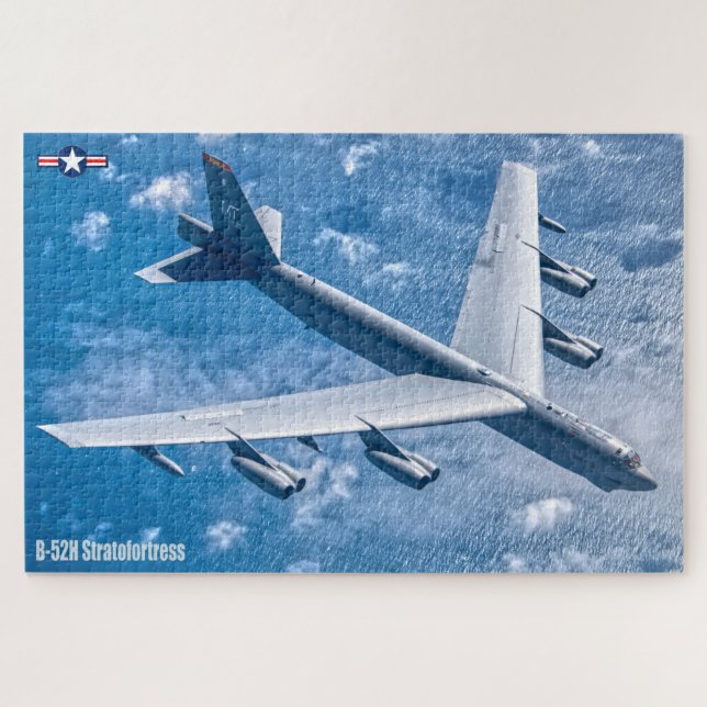 Puzzle ESTRATOFORTRESS B-52H (20x30 PULGADAS) (Horizontal)