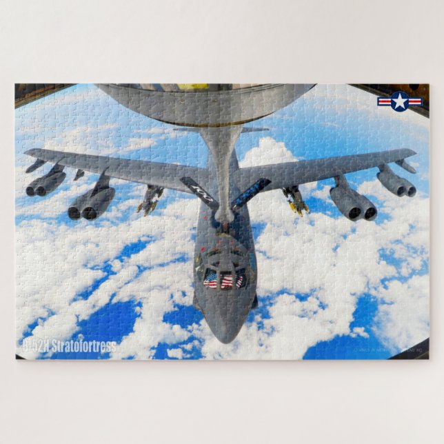Puzzle ESTRATOFORTRESS B-52H (20x30 PULGADAS) (Horizontal)