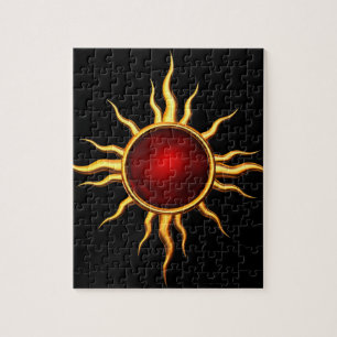 Puzzle Estrella Astral de la Nueva Era: Sol Ruby