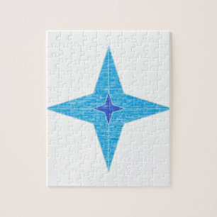 Puzzle Estrella azul