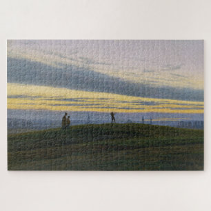 Puzzle Estrella de la noche: Un paisaje romántico